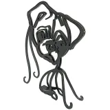Sculpture abstraite Carlin en Fer