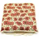 Galette de Chaise confortable motif Coquelicots