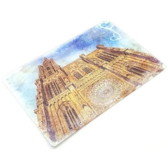 Cutting board Notre Dame Cathedral of Strasbourg
