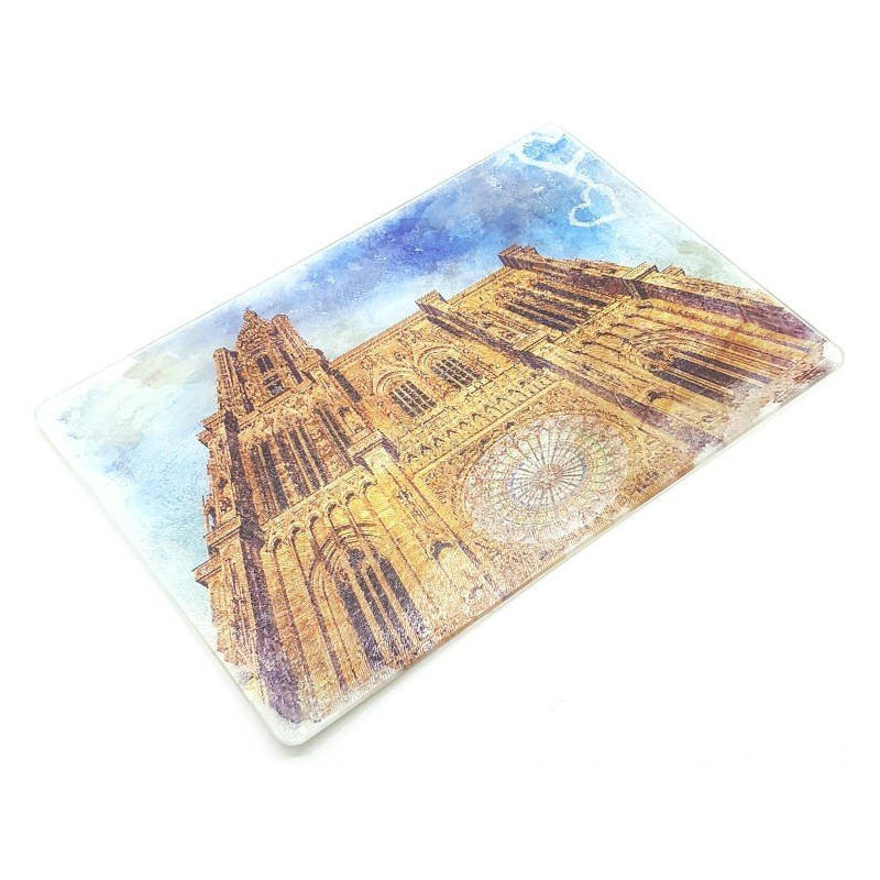 Cutting board Notre Dame Cathedral of Strasbourg