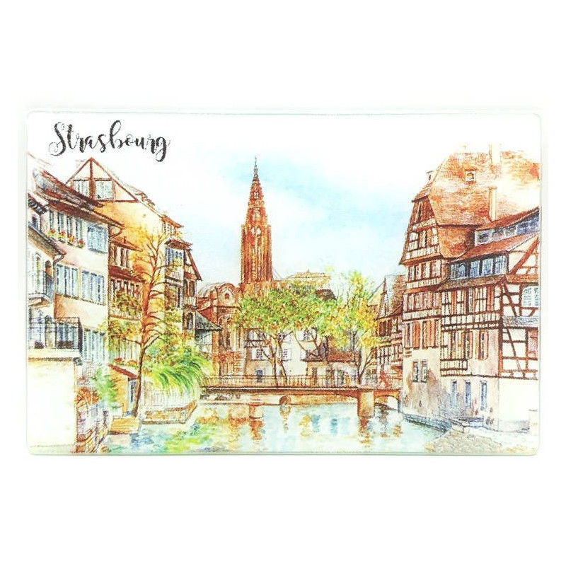 Strasbourg Covered Bridges chopping board