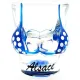 Verre à Liqueur Bikini Bleu d'Alsace