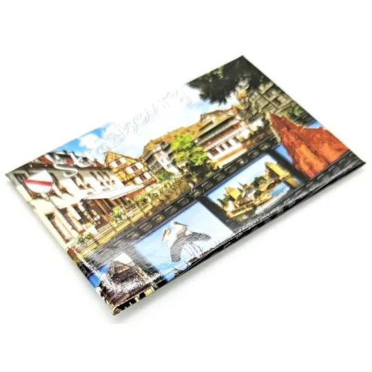 Decoratieve Magneet Multi-aanzicht van Straatsburg