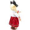 Alsatian Porcelain Doll with stand 30 cm