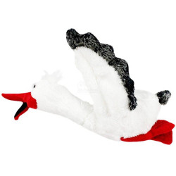 Plüschtier Elsässer Storch fliegend 25 cm