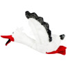 Flying Alsatian Stork Plush 25 cm