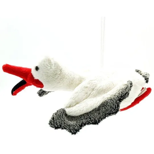 Vliegende Ooievaar Elzas knuffel 25 cm