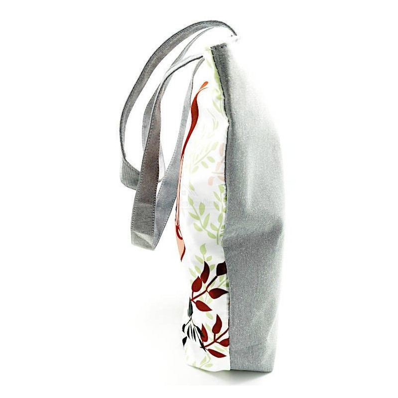 Sac à Bandoulière en Toile motif Hibou Chouette