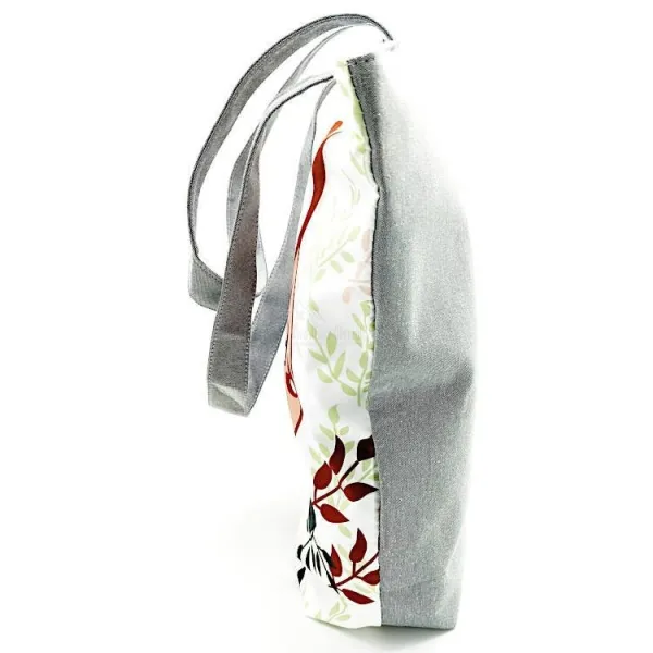 Sac à Bandoulière en Toile motif Hibou Chouette