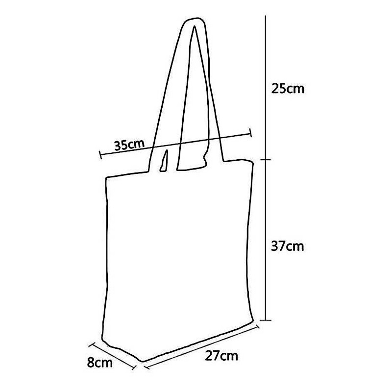 Sac à Bandoulière en Toile motif Hibou Chouette
