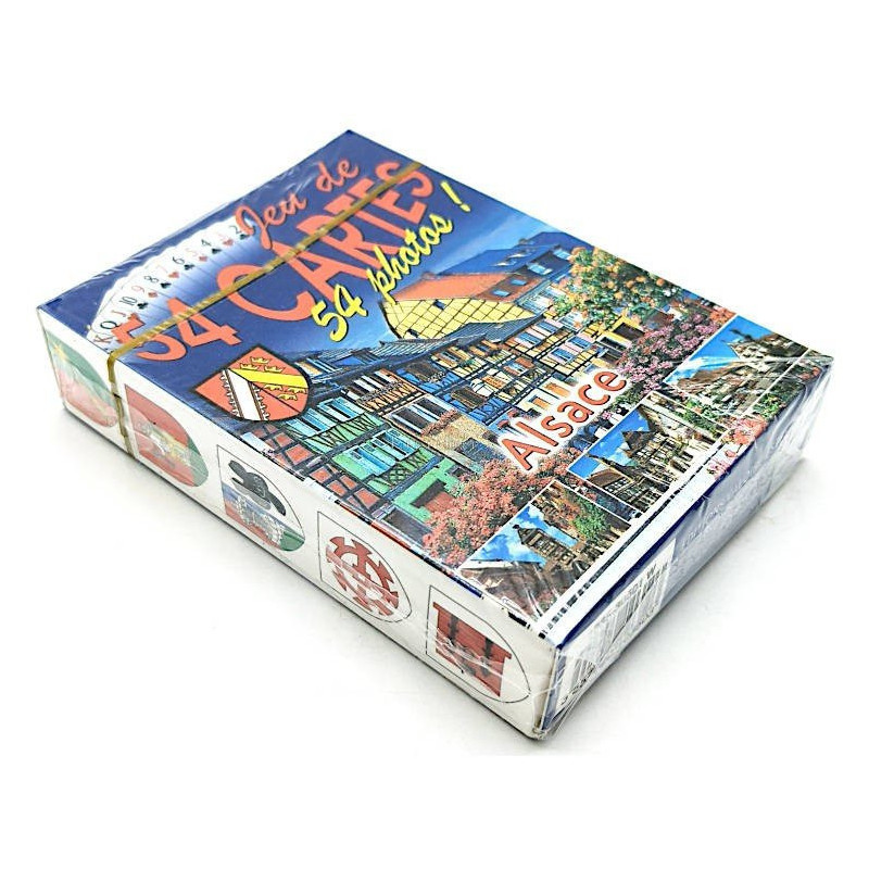 Jeu de 54 Cartes motifs Alsaciens
