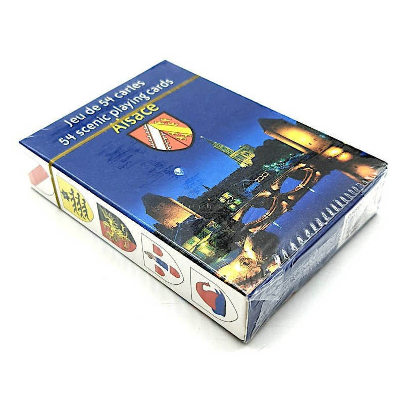 Jeu de 54 Cartes motifs Alsaciens