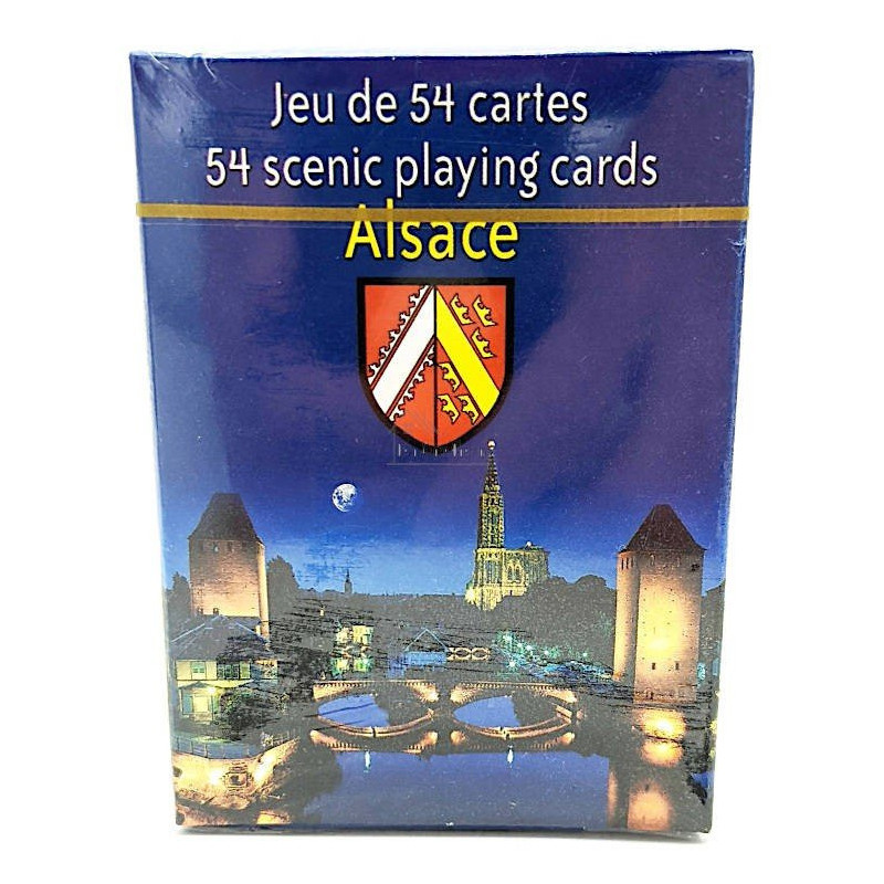 Jeu de 54 Cartes motifs Alsaciens