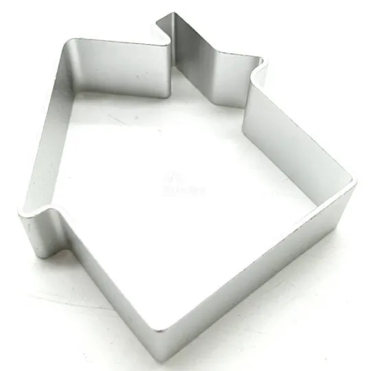 Uitsteekvormpje Huis in Aluminium