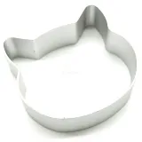 Ausstecher Katzenkopf aus Aluminium