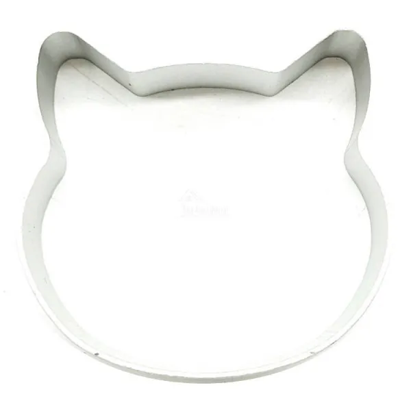 Ausstecher Katzenkopf aus Aluminium