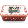 Sugar box decorated with Little Alsatians