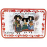 Sugar box decorated with Little Alsatians