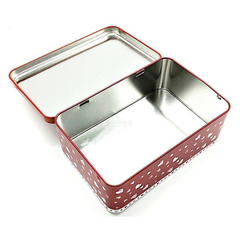 Sugar box decorated with Little Alsatians
