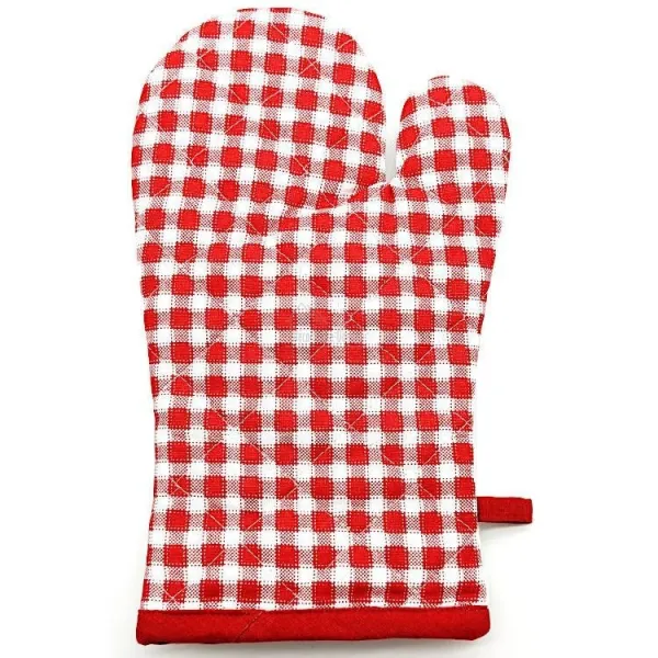 Set of Gloves and Potholder decorated by Georges Ratkoff