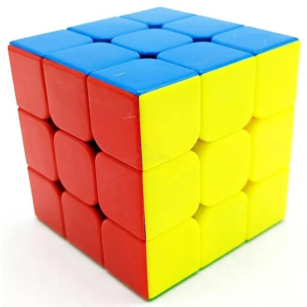 Magic Cube 3x3 Alsacien décor Bretzel, Cigogne et Mannele