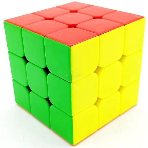 Magic Cube 3x3 Alsacien décor Bretzel, Cigogne et Mannele