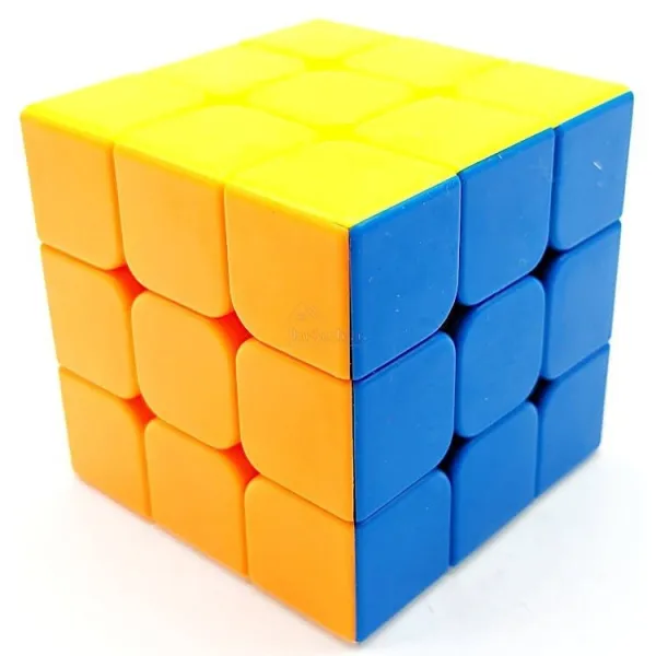 Magic Cube 3x3 Alsacien décor Bretzel, Cigogne et Mannele