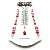 Metal wall thermometer with Little Alsatians