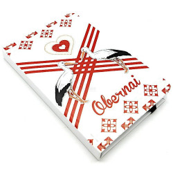 Notepad decorated with Obernai Storks
