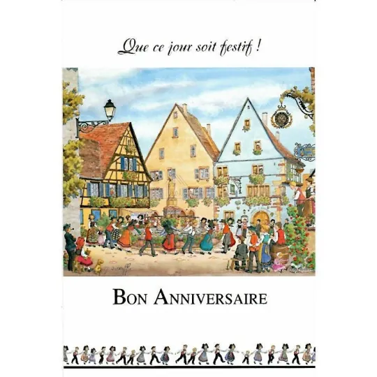Carte de Voeux Bon Anniversaire Ratkoff