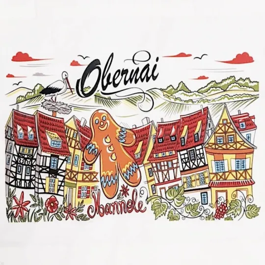 Tote Bag Alsacisch Dorp Obernai