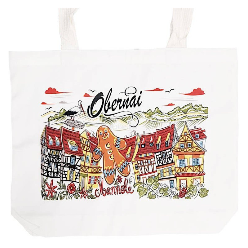 Tote Bag Village Alsacien Obernai