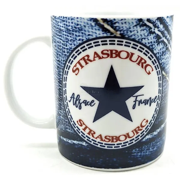 Mug à Café en Céramique décor Strasbourg