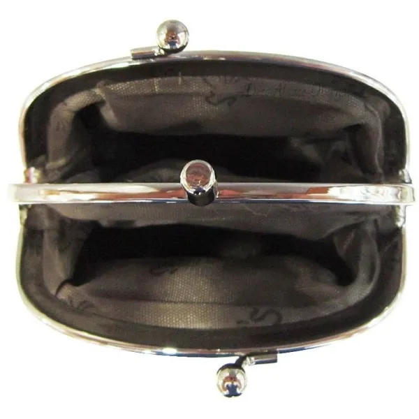 Purse with clasp La Prunelle motif