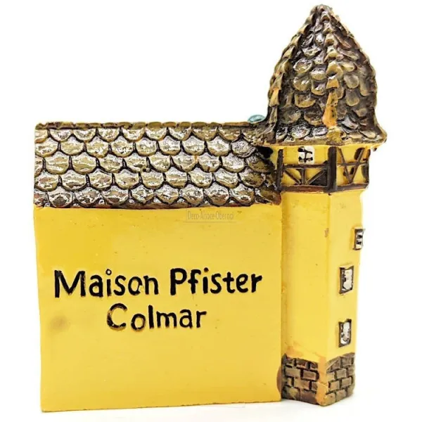 Pfister House in Colmar in Resin