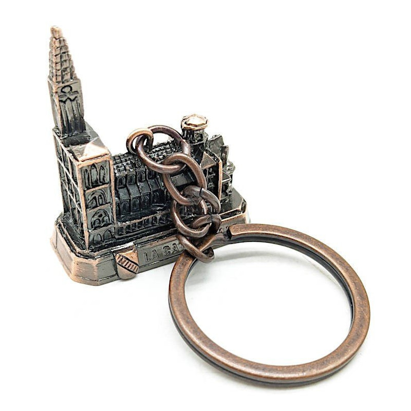 Porte Clé en Bronze Cathédrale Notre-Dame de Strasbourg