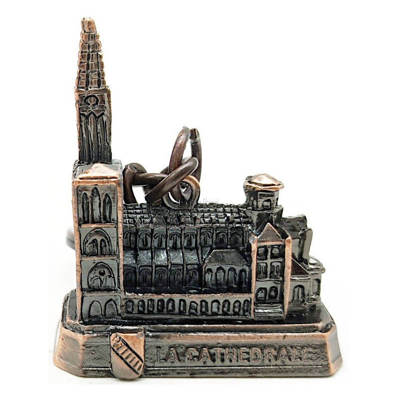 Porte Clé en Bronze Cathédrale Notre-Dame de Strasbourg