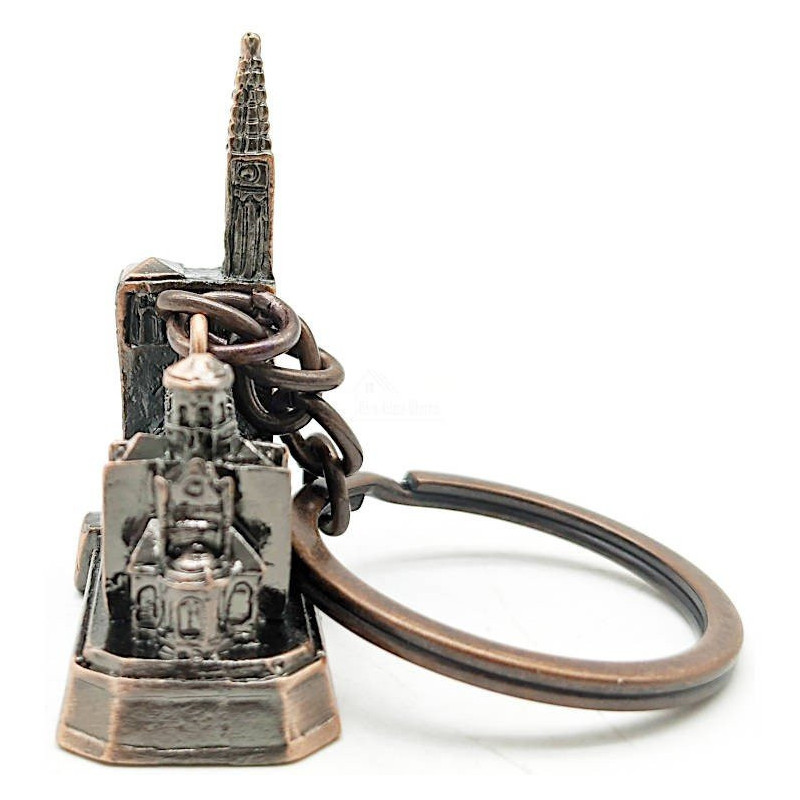 Porte Clé en Bronze Cathédrale Notre-Dame de Strasbourg