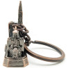 Schlüsselanhänger aus Bronze Kathedrale Notre-Dame in Straßburg