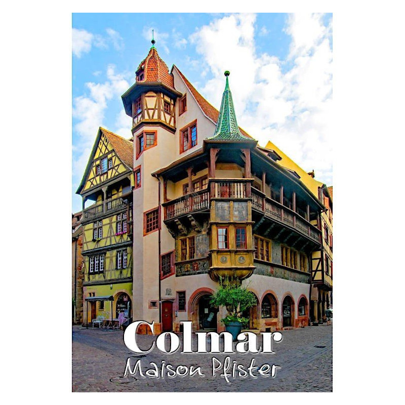 Dekorativer Magnet Haus Pfister in Colmar