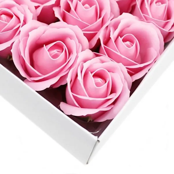 50 Stück Rosen aus Seifenblättern