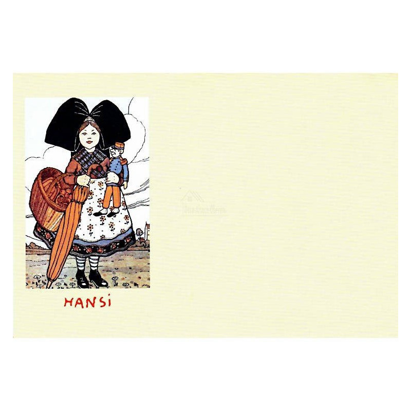 Hansi envelope with Alsatians