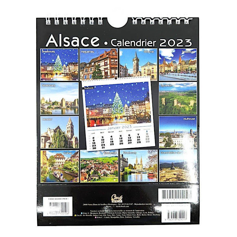 Chevalier Kalender Bilder aus dem Elsass 2023