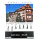 Calendrier Chevalet images d'Alsace 2023