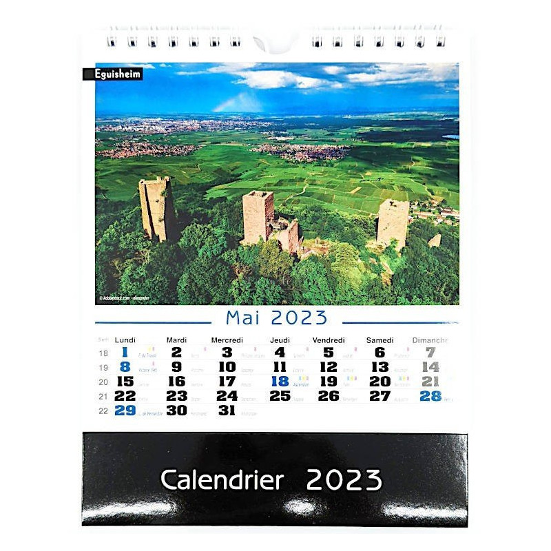 Chevalier Kalender Bilder aus dem Elsass 2023