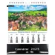 Calendrier Chevalet images d'Alsace 2023