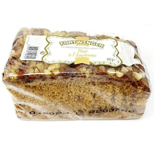 Pain d'Epices en Pavé à l'Ancienne au Miel et Sucre perlé