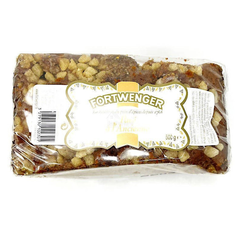 Altmodischer Lebkuchen mit Honig und Perlzucker