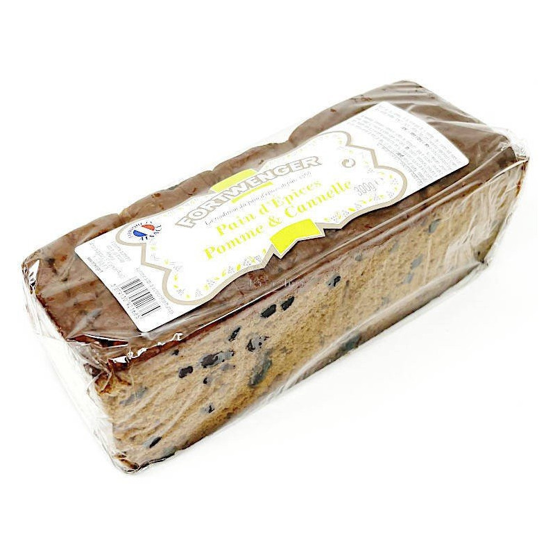 Lebkuchen mit Äpfeln und Zimt