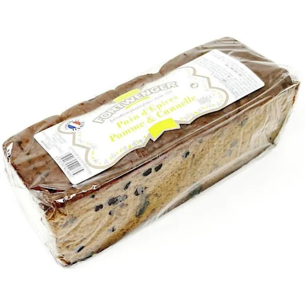 Lebkuchen mit Äpfeln und Zimt